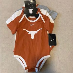 Baby onesie 3 pack Texas Longhorns